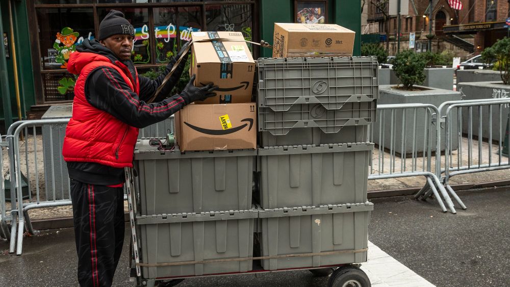 Amazon delivery coronavirus