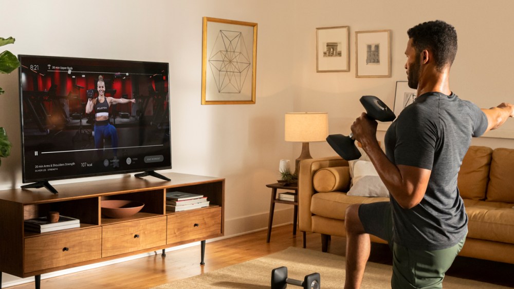 PelotonÕs App, $12.99/month.