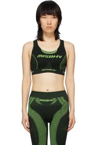 MisbhvÕs sports bra, $110, and shorts, $120.