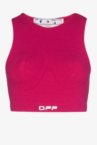 Off-WhiteÕs seamless cropped top, $150.