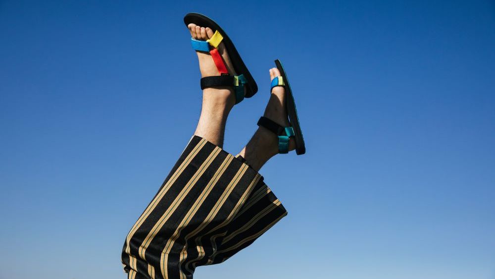Outdoor footwear brand Teva uses 100 percent recycled plastic in its signature straps in a bid to burnish its sustainability credentials.