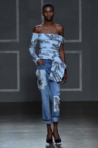  “Even with the added drama of panels or embellishment, our clients know they can pair and wear [our jeans] with so many things year after year.”  — Sylvie Millstein, Hellessy