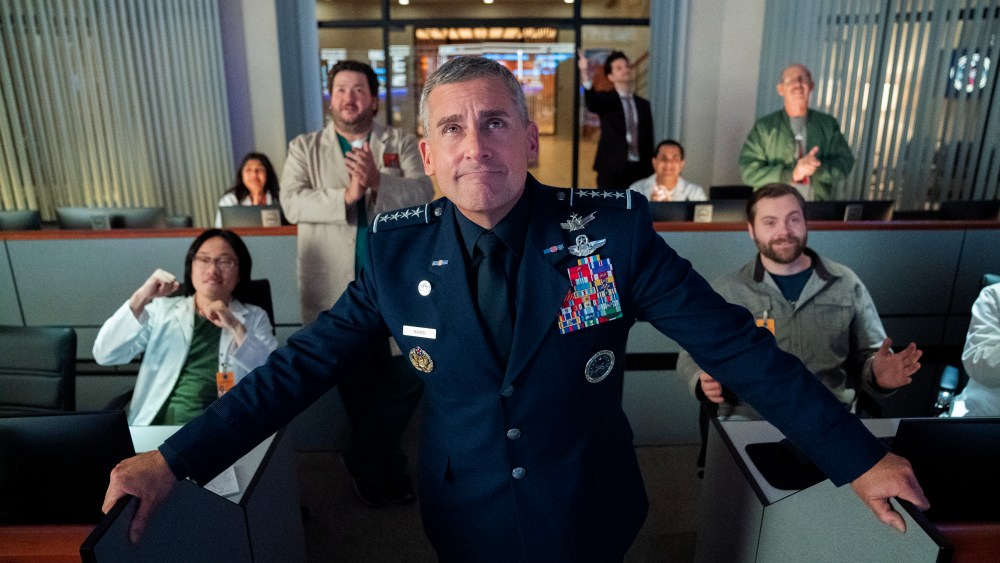 A still from "Space Force"