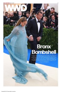The 2017 WWD Met Gala cover.