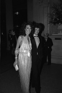 The scene at the Met Gala, 1981. Marisa Berenson