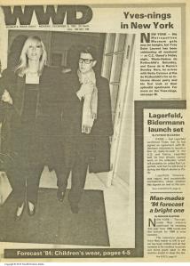 WWD's 1983 Met Gala coverage.