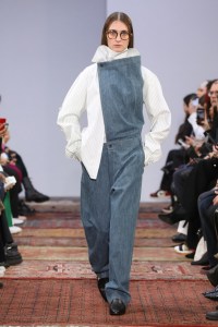 “As people have perceptions of how denim pieces should look like.…I highlight a dialectical relationship between classic and progressive usage of denim items.” — Moohong Kim