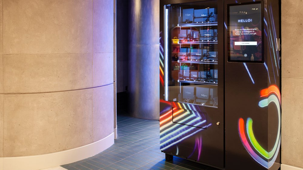 Mulberry uses smart vending machines