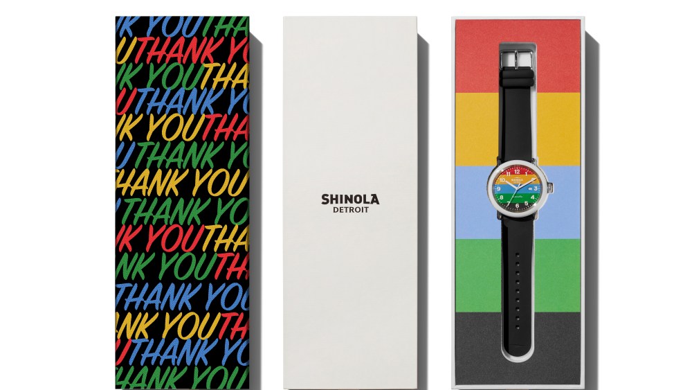 Shinola's latest watch is called "The Champ."