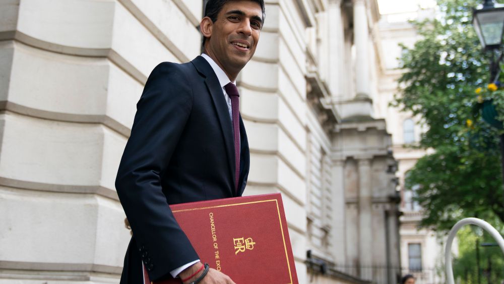 Chancellor of the Exchequer Rishi Sunak in Downing Street, Central London, Britain, 04 May 2020. The United Kingdom's 66 million inhabitants are living through their seventh consecutive week of nationwide lockdown prompted by the ongoing pandemic of the COVID-19 disease caused by the SARS-CoV-2 coronavirus.Coronavirus in Britain, London, United Kingdom - 04 May 2020