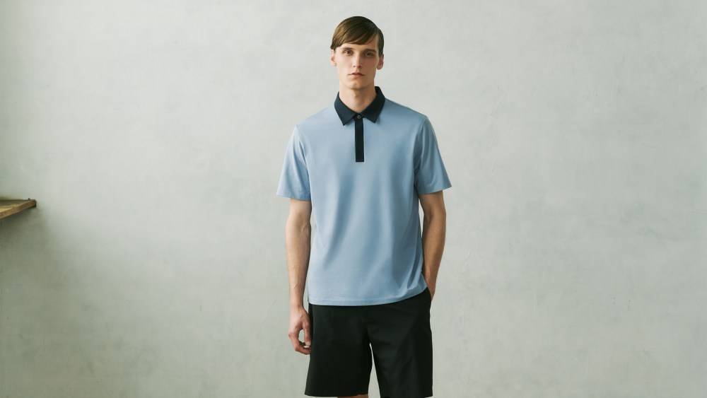 A look from the Theory-designed collection for Uniqlo.