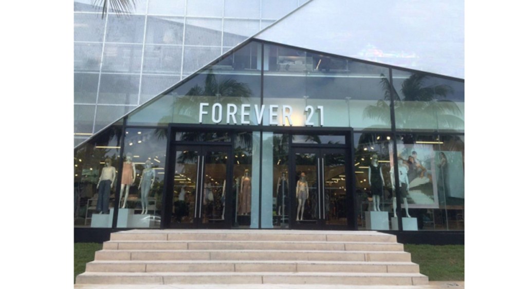 A Forever 21 store in Cancun.