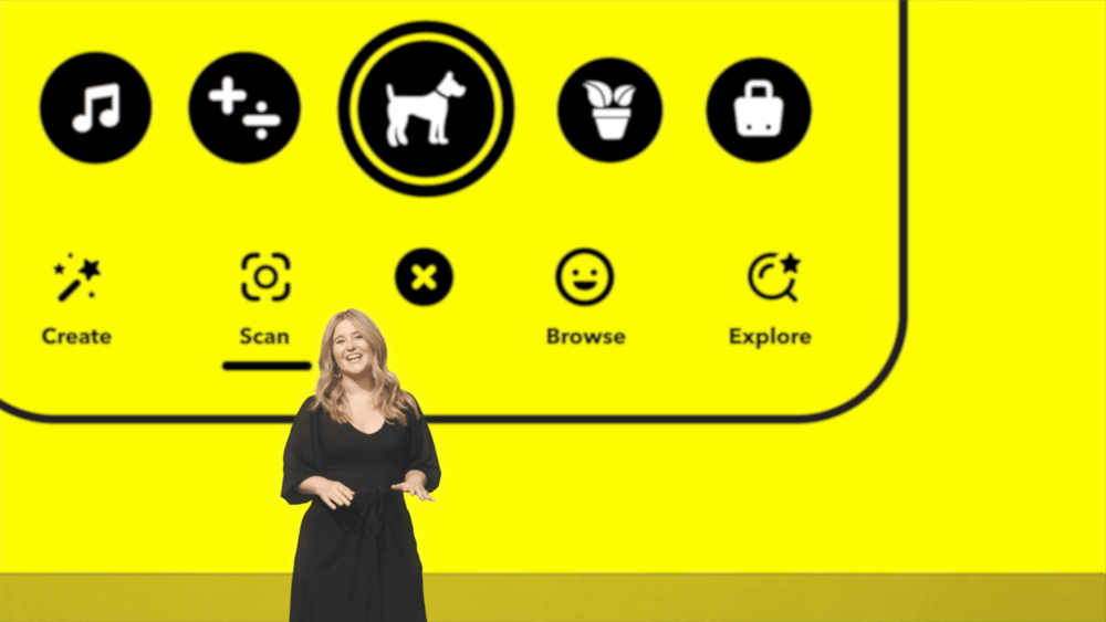 Carolina Arguelles, head of product marketing for Snap’s camera.