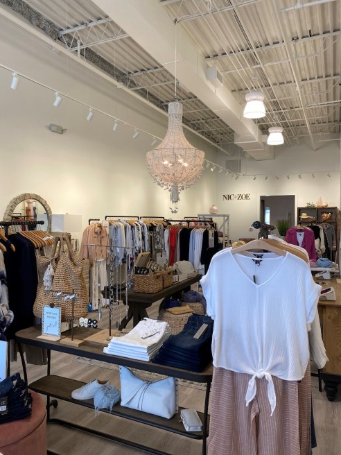 Women's apparel brand Nic+Zoe opened three new stores with new services like curbside pickup and virtual shopping and styling appointments.