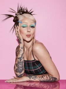 Hannah Khymych created 4 self portrait looks with Laramie Glen and Evanie Frausto via remote collaboration in quarantine.