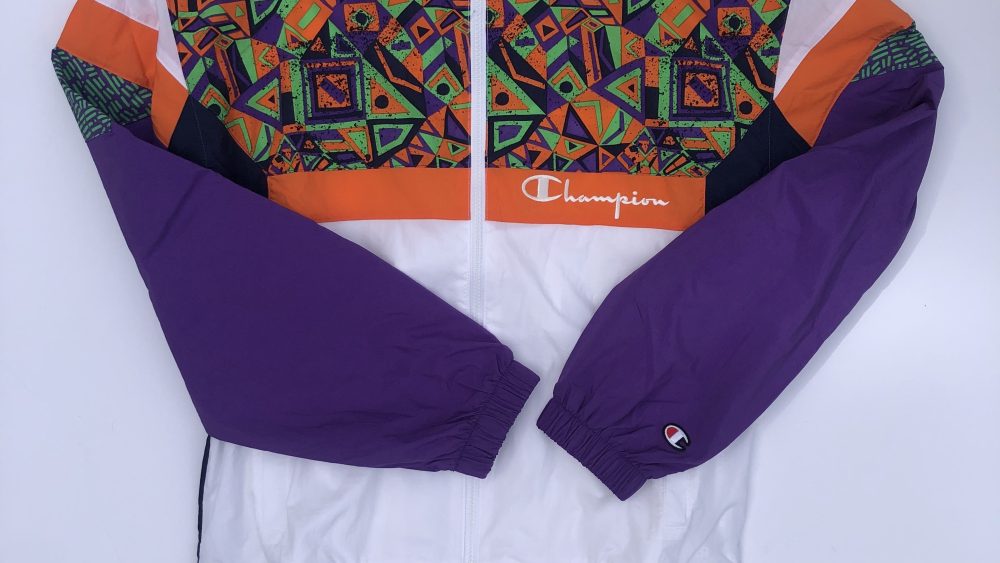 A look from the Champion x MTV collection.