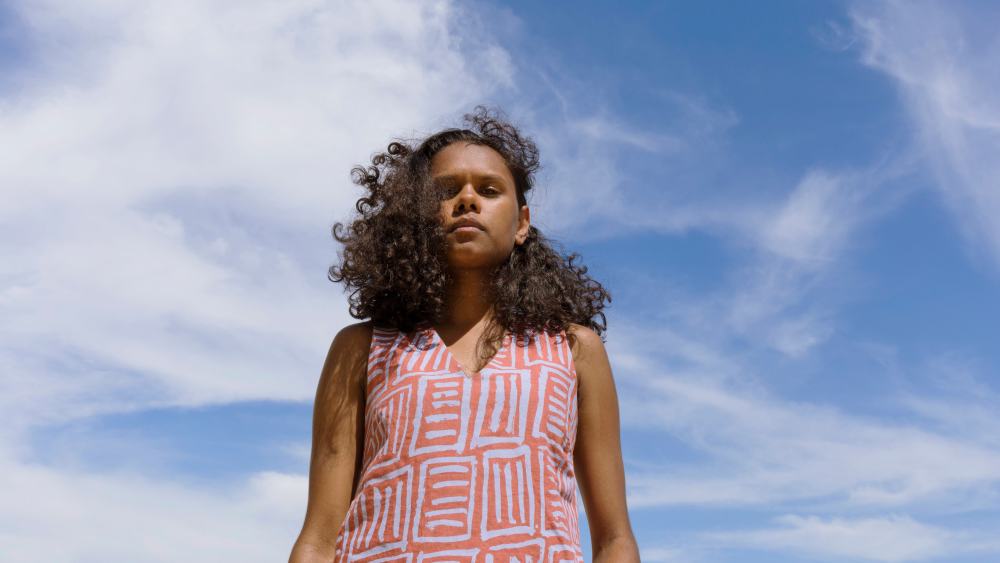 Example of indigenous textile design in Australia