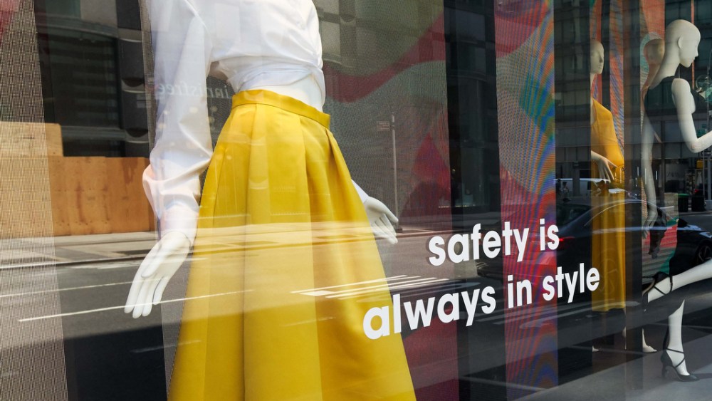 Stores prepare for shoppers as New York City enters phase two of reopening.