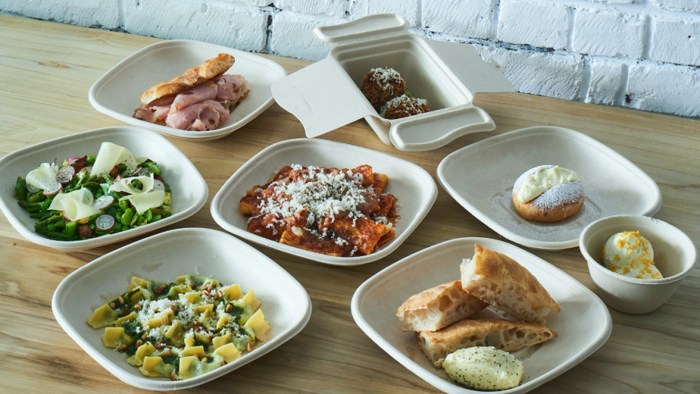 Dishes from Forsythia