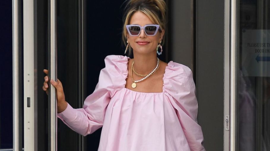 Square necklines are trending this summer, according to Lyst.