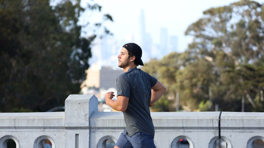 Activewear brand Myles new “Momentum Tee” incorporates Polartec's proprietary breathable, moisture-wicking Power Dry construction.