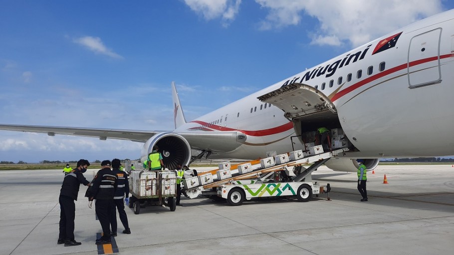 Global air cargo demand fell 20.3 percent in May from a year prior, an improvement from the 25.6 percent drop recorded in April, IATA said.