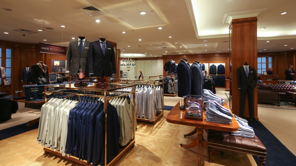 The Brooks Brothers Madison Ave. flagship., photographed on April 19, 2018 in New York.