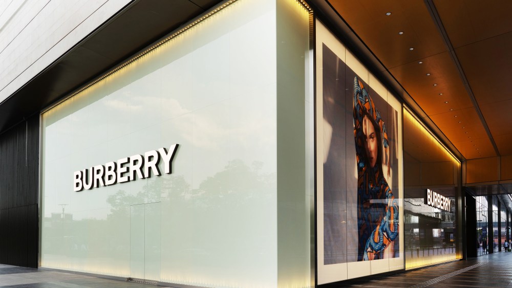 The Burberry store in Shenzhen, China.
