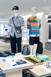 Designs by Kim Jones with a Miami vibe.