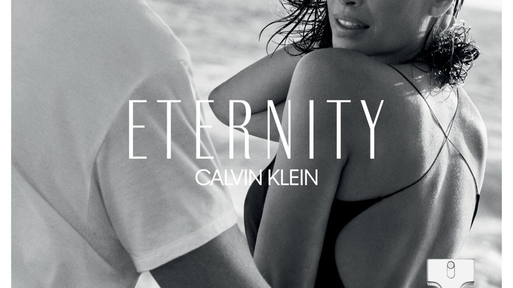Christy Turlington and Edward Burns for CK Eternity