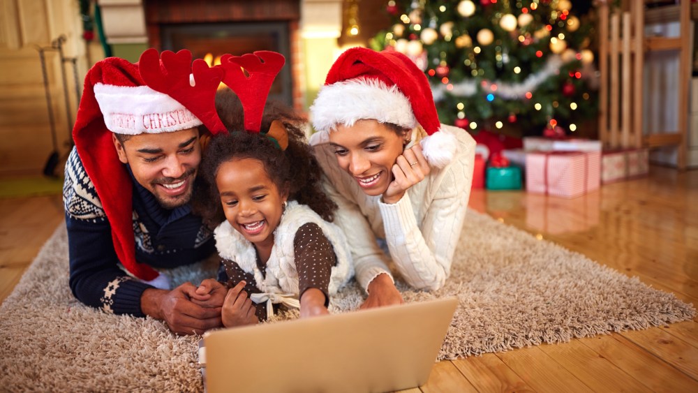 family holiday shopping