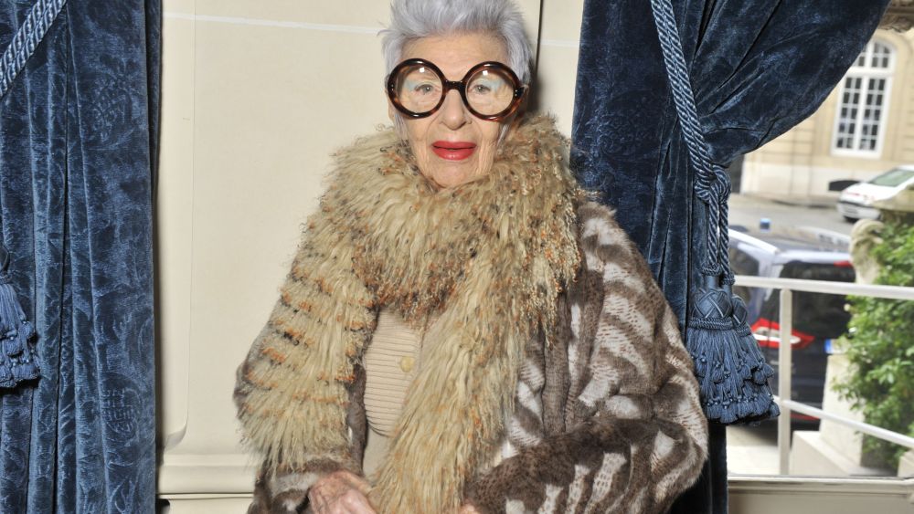 Iris Apfel Launches Autobiographical Coloring Book