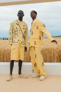 Backstage at Jacquemus RTW Spring 2021