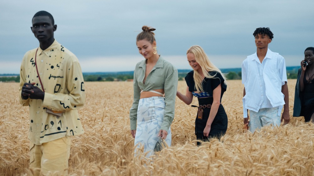Backstage at Jacquemus RTW Spring 2021