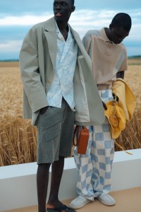 Backstage at Jacquemus RTW Spring 2021