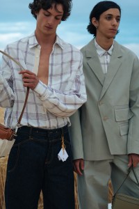 Backstage at Jacquemus RTW Spring 2021
