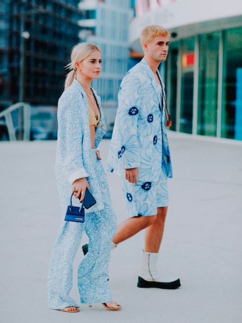 Tiny bags and linen dresses are heating up this summer.