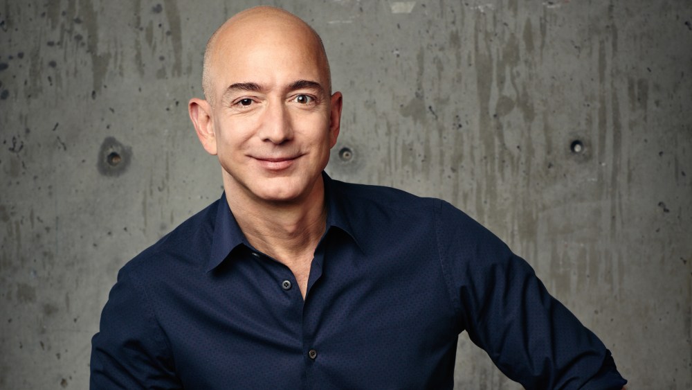 Amazon's chief executive officer Jeff Bezos.