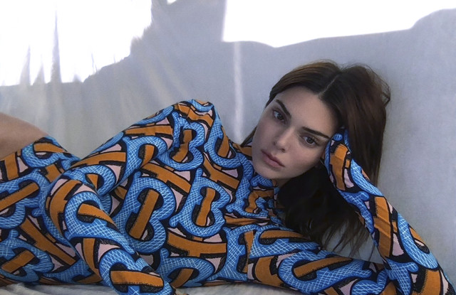 The Burberry Summer Monogram Collection campaign featuring and shot by Kendall Jenner.
