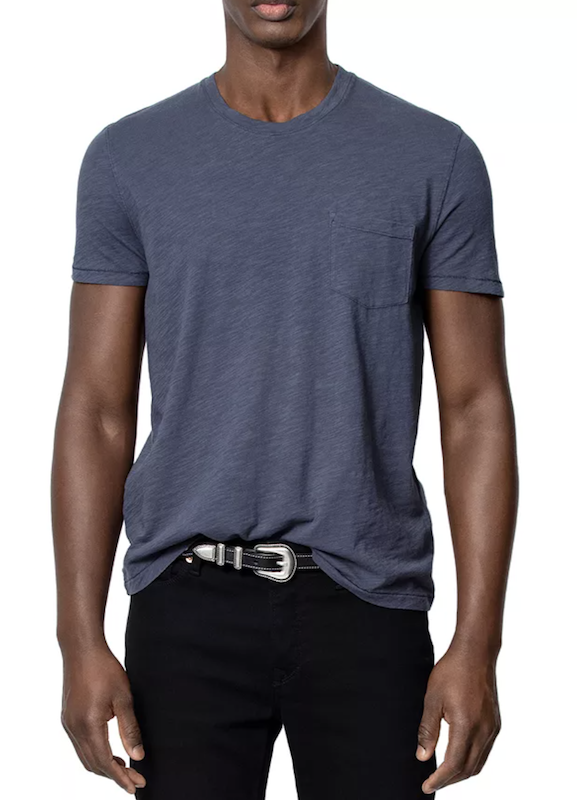 Rivet compiled a list of men’s T-shirts that feature stripes, tie dye and other interesting effects that elevate a basic tee.