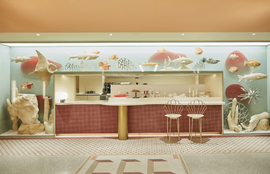 Nudake cafe in Shanghai
