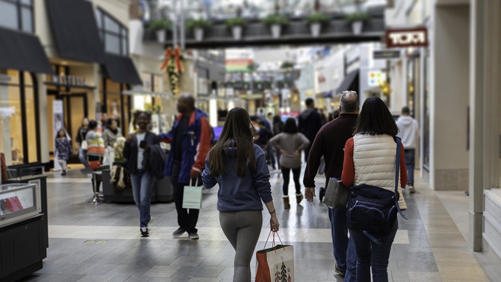 mall shoppers