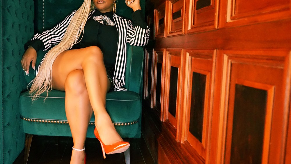 Misa Hylton, star of film The Remix: Hip Hop x Fashion