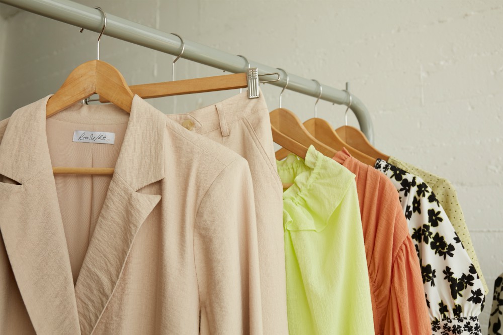 The exclusive capsule includes dresses, blouses, trousers and more designed for polished-yet-comfortable at-home wear.