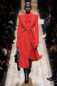 ÒEverybody looks good in red,Ó Kors advised his clients when discussing this look from fall 2020.