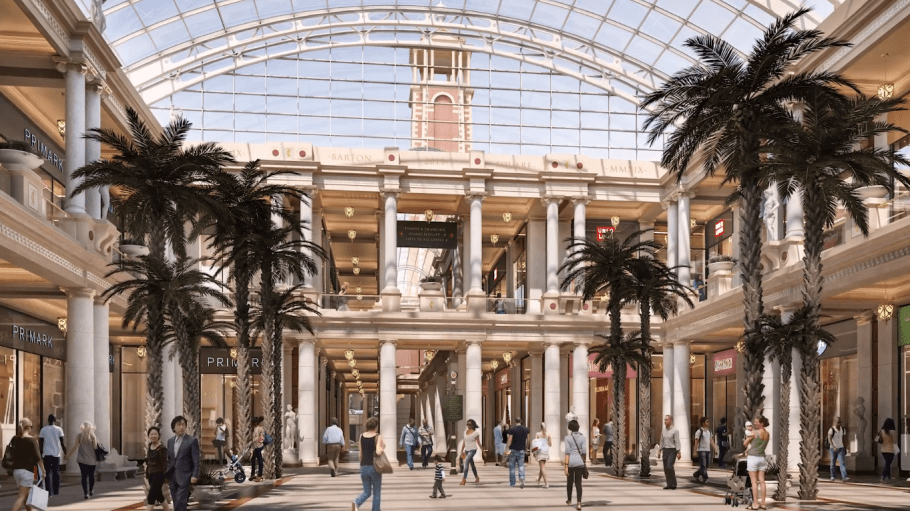 Intu Properties, the owner of 17 shopping centers in the U.K. and three in Spain, has put one of Great Britain’s biggest malls up for sale.
