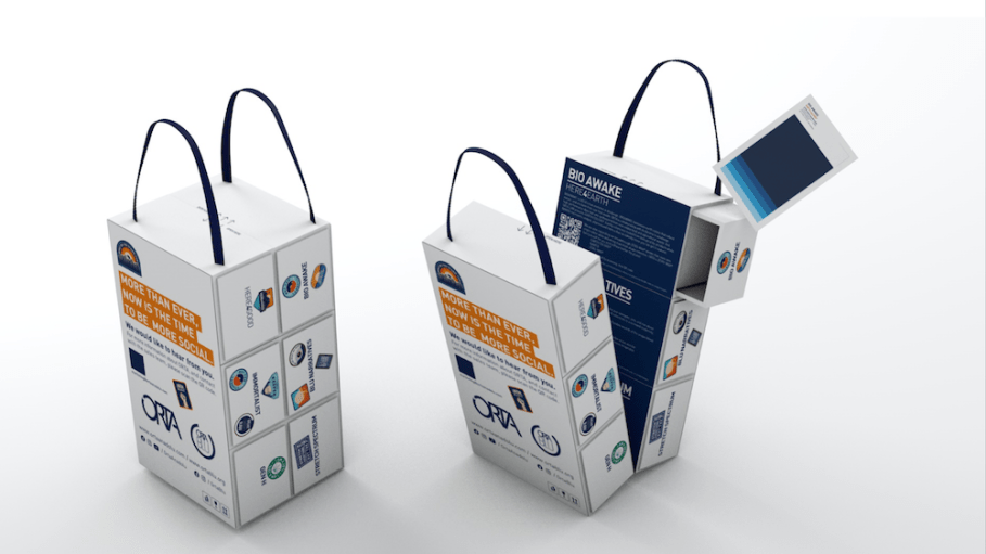 As the fashion and denim trade goes virtual, denim mill ORTA has designed its HERE4GOOD collection with an interactive, collaborative “kit.”