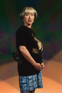 Cindy Sherman. Untitled, 2019. Chromogenic color print. 40 x 27 inches framed. Courtesy of the artist and Metro Pictures, New York.