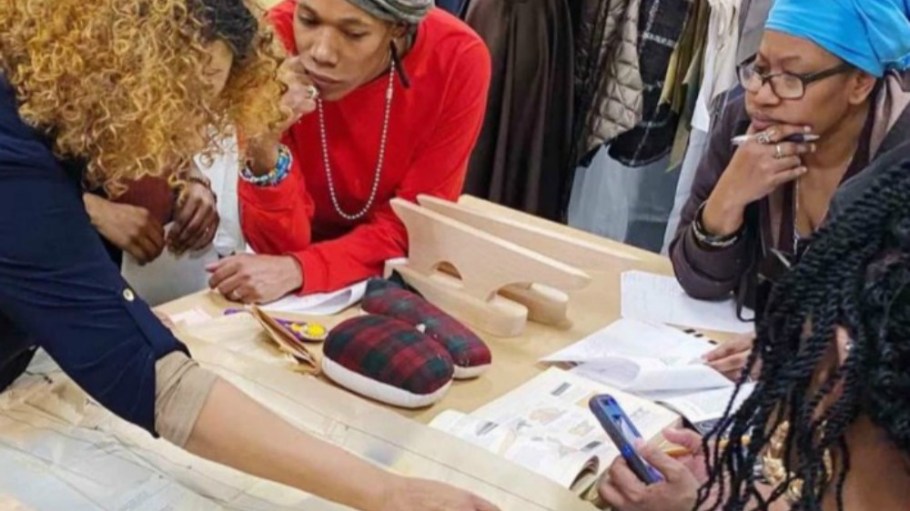 Students of New York's Custom Collaborative, who graduated from the program in June.