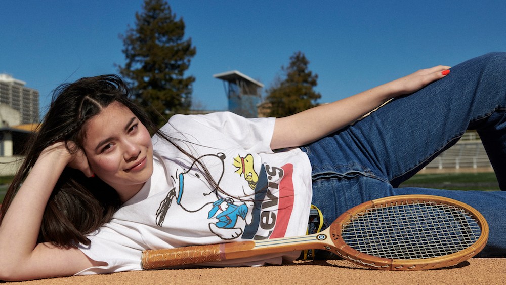 Levi’s teamed with Peanuts for a sports-inspired line of men’s, women’s and unisex apparel and accessories for summer.